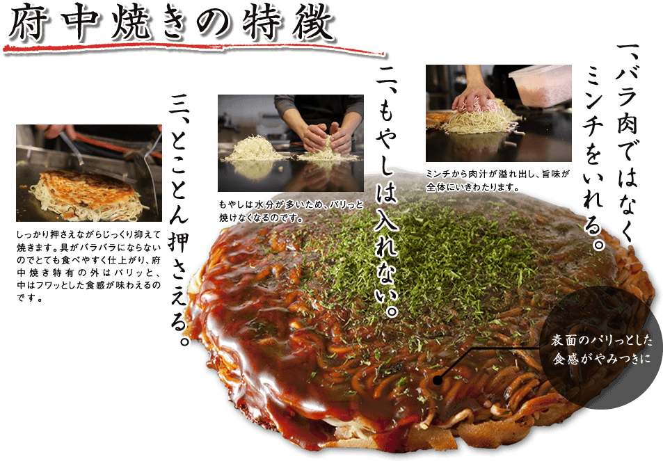 府中焼きの特徴