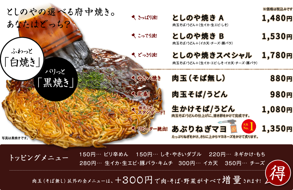 メニュー詳細